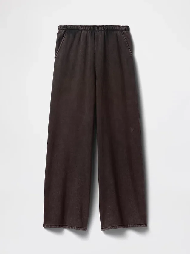 Pantalones de chándal holgados de pierna ancha Vintagesoft