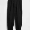 Pantalones de chándal holgados de popelín de algodón orgánico