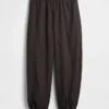 Pantalones de chándal holgados de popelín de algodón orgánico
