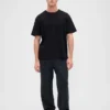 Pantalones de chándal holgados de tejido grueso