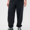 Pantalones de chándal holgados de tejido grueso