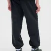 Pantalones de chándal holgados de tejido grueso