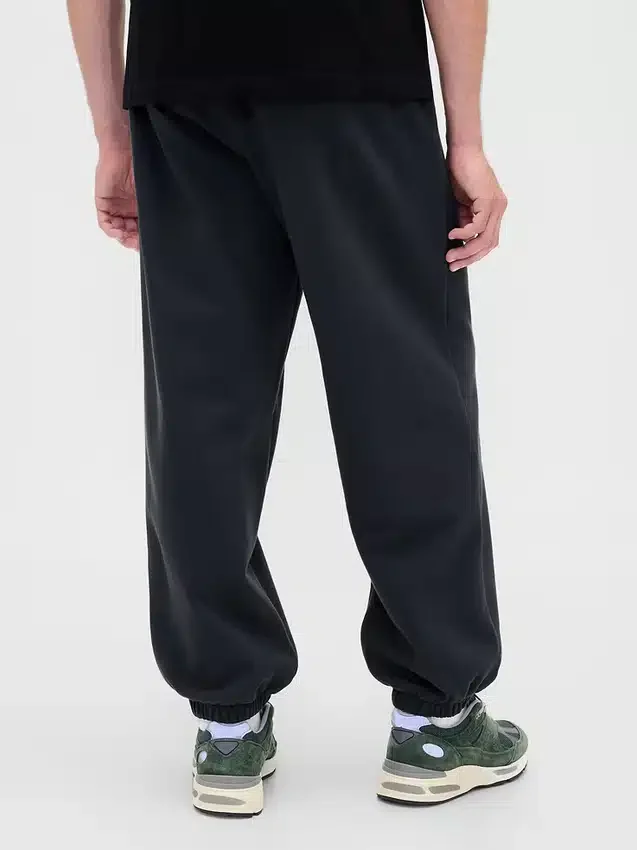 Pantalones de chándal holgados de tejido grueso