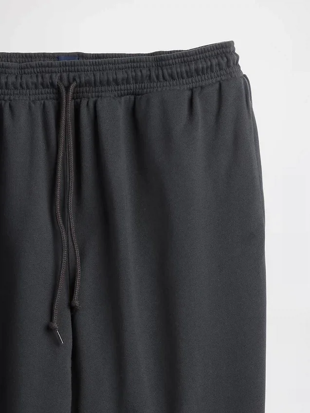 Pantalones de chándal holgados de tejido grueso