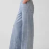 Pantalones de chándal holgados estampados con diseño de vaqueros
