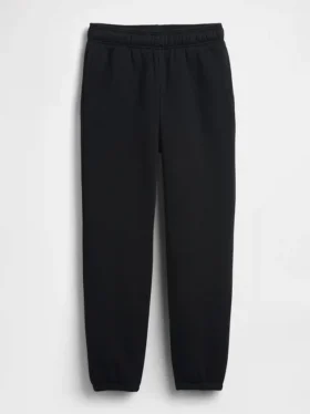 Pantalones de chándal holgados para niño con forro de sherpa