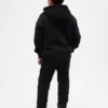 Pantalones de chándal holgados para niño con forro de sherpa
