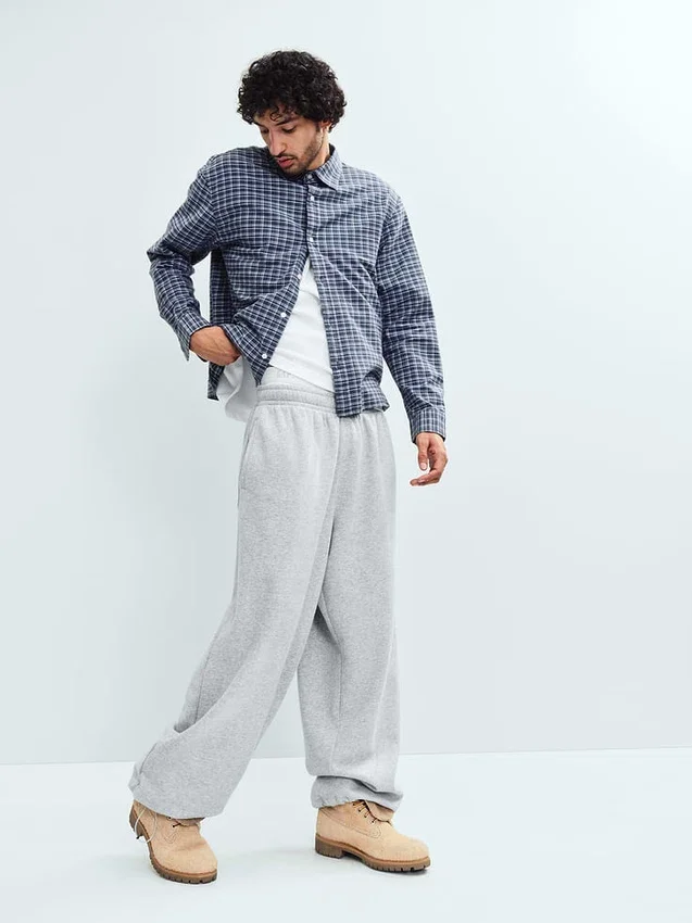 Camisas Oxford de corte relajado y bajo recto