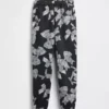 Pantalones de chándal infantiles con lazo y corte holgado