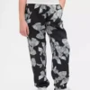 Pantalones de chándal infantiles con lazo y corte holgado