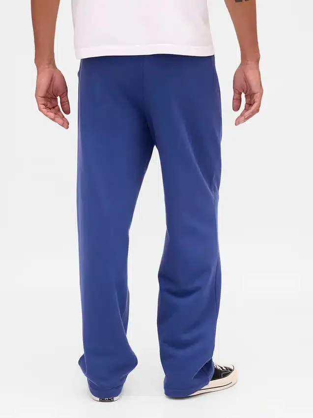 Pantalones de chándal para adulto, de tejido grueso y corte holgado, con logotipo