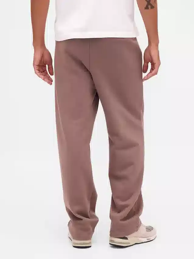 Pantalones de chándal para adulto, de tejido grueso y corte holgado, con logotipo
