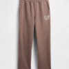 Pantalones de chándal para adulto, de tejido grueso y corte holgado, con logotipo