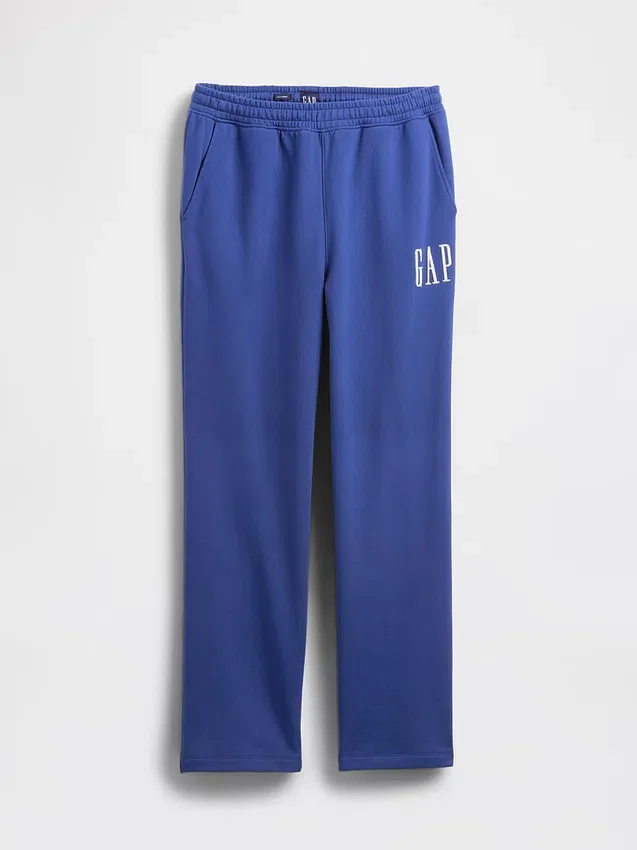 Pantalones de chándal para adulto, de tejido grueso y corte holgado, con logotipo