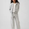 Pantalones de chándal para niño Vintagesoft de corte holgado con ribete de encaje