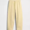 Pantalones de chándal para niño Vintagesoft de corte holgado con ribete de encaje