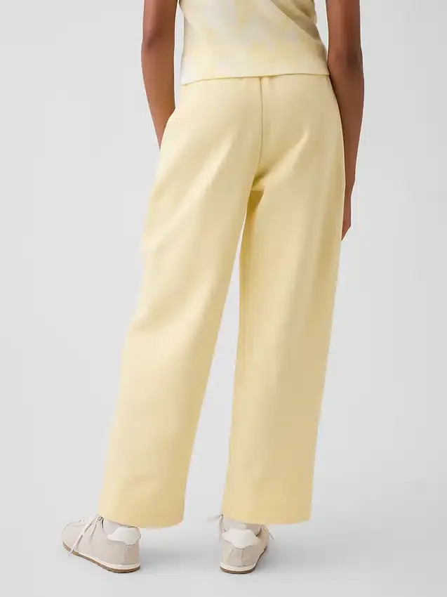 Pantalones de chándal para niño Vintagesoft de corte holgado con ribete de encaje