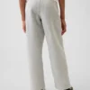 Pantalones de chándal para niño Vintagesoft de corte holgado con ribete de encaje