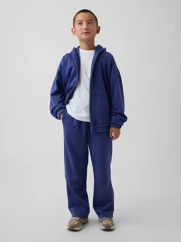 Pantalones de chándal utilitarios de corte holgado Vintagesoft para niños