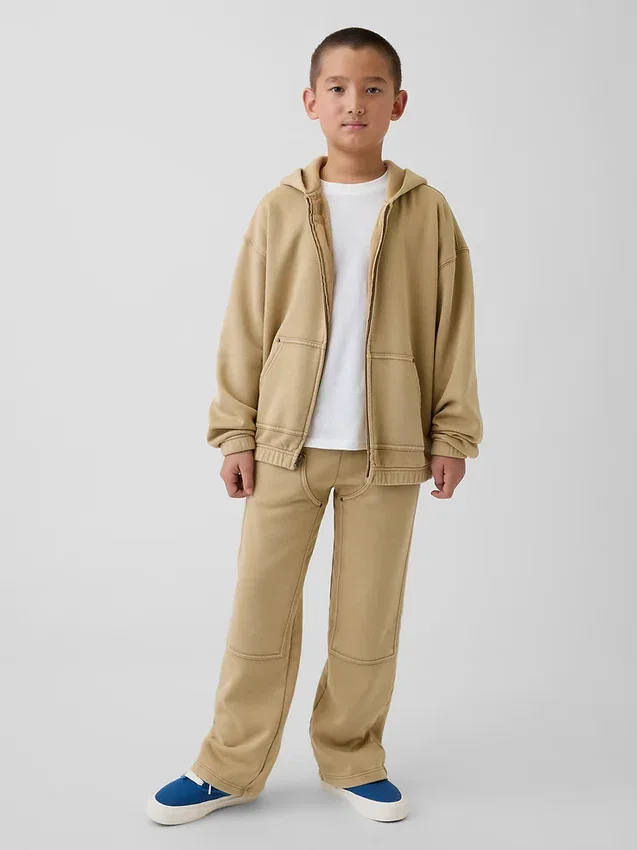 Pantalones de chándal utilitarios de corte holgado Vintagesoft para niños