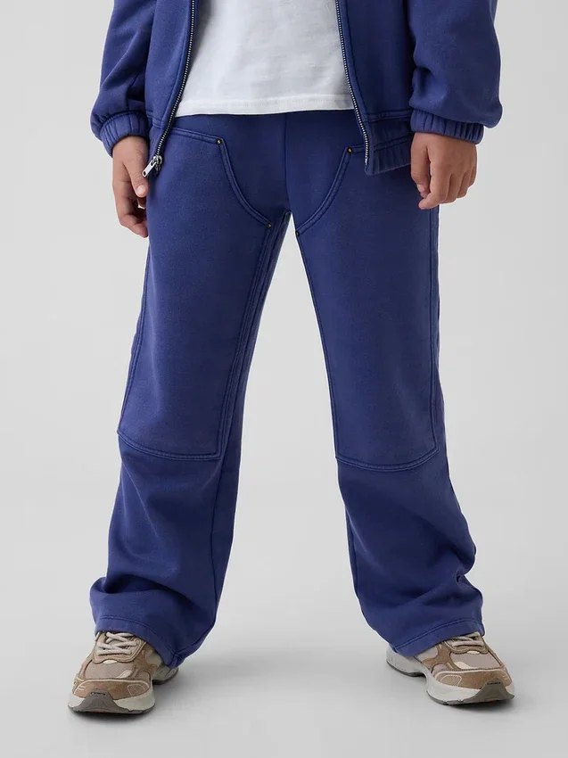 Pantalones de chándal utilitarios de corte holgado Vintagesoft para niños