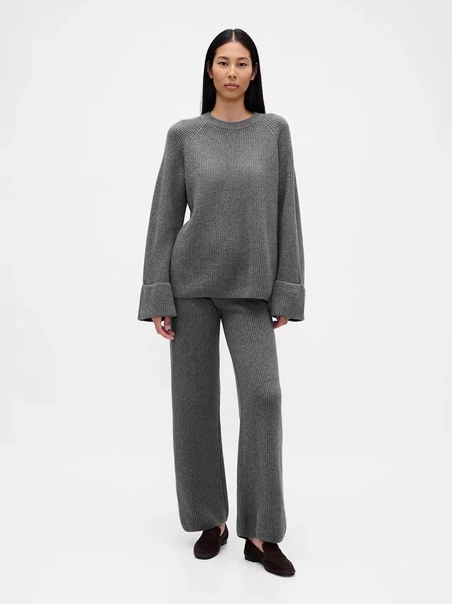 Pantalones de jersé «CashSoft» con punto Shaker
