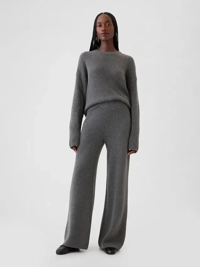 Pantalones de jersé «CashSoft» con punto Shaker