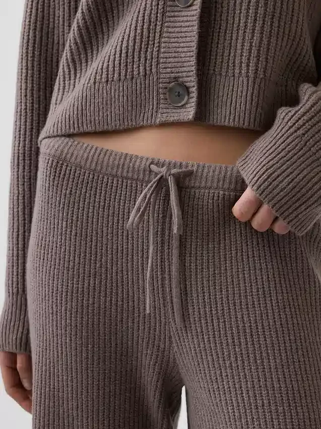 Pantalones de jersé «CashSoft» con punto Shaker