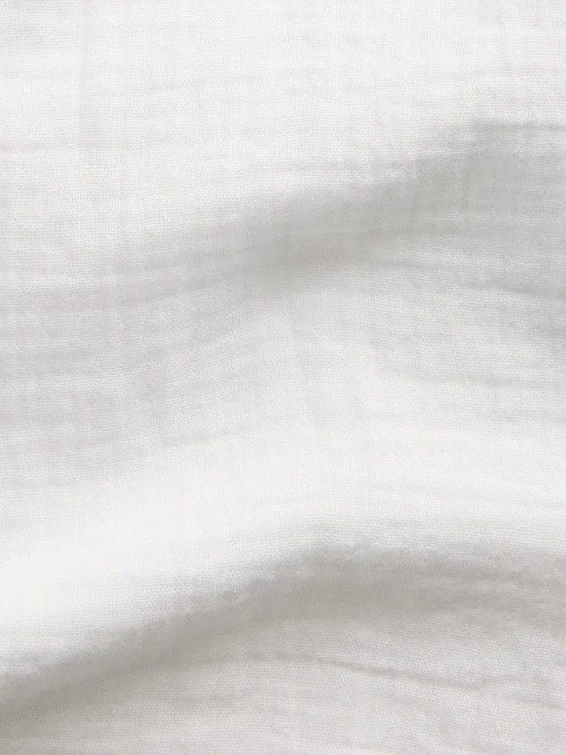 Pantalones de pierna ancha de gasa de algodón para niños