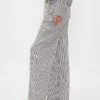 Pantalones de pierna ancha de lino y algodón