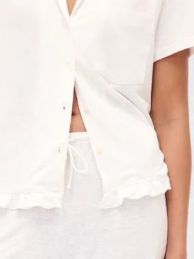 Pantalones de pijama con volantes