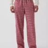 Pantalones de pijama de franela para adultos, de tacto muy suave