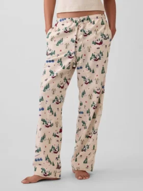 Pantalones de pijama de franela para adultos, de tacto muy suave
