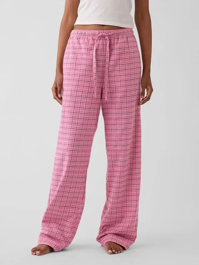 Pantalones de pijama de franela para adultos, de tacto muy suave