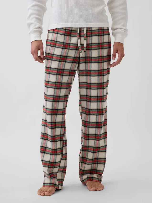 Pantalones de pijama de franela para adultos, de tacto muy suave