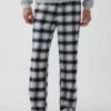 Pantalones de pijama de franela para adultos, de tacto muy suave