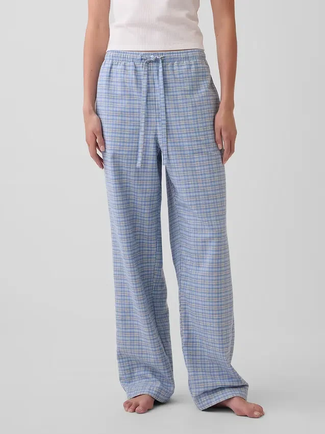 Pantalones de pijama de franela para adultos, de tacto muy suave