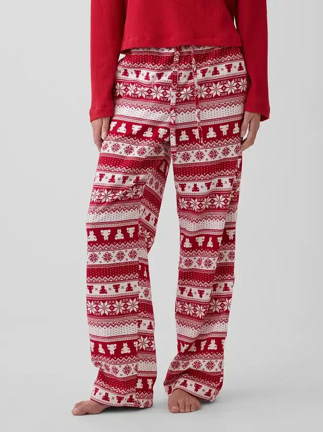 Pantalones de pijama de franela para adultos, de tacto muy suave