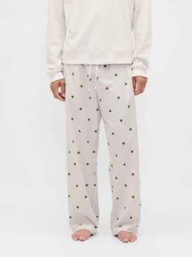 Pantalones de pijama de franela para adultos, de tacto muy suave