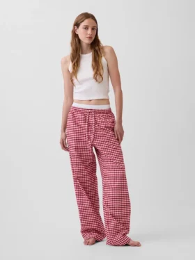 Pantalones de pijama de franela para adultos, de tacto muy suave