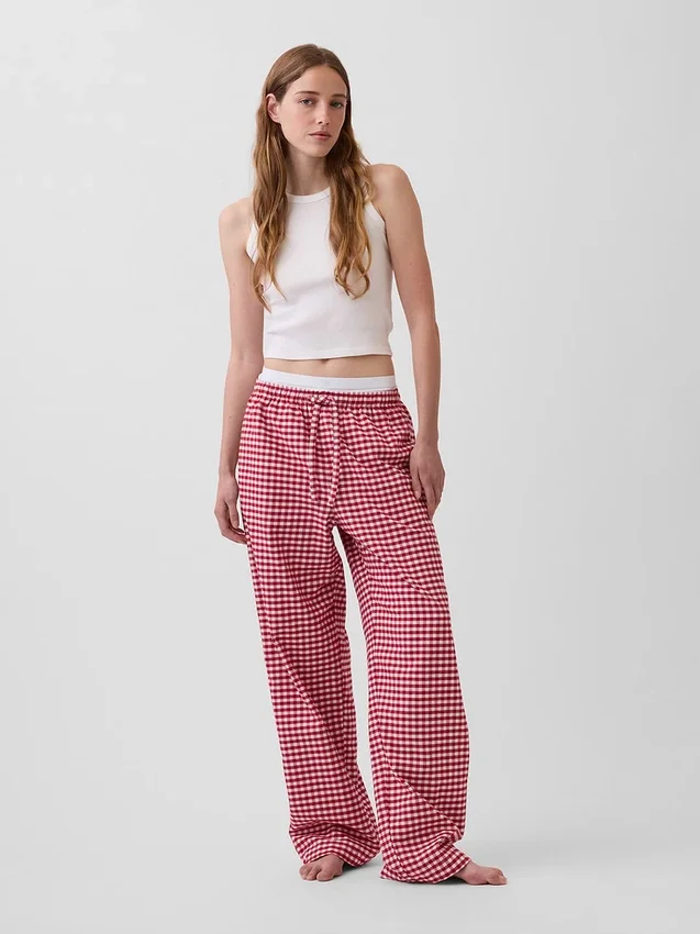 Pantalones de pijama de franela para adultos, de tacto muy suave