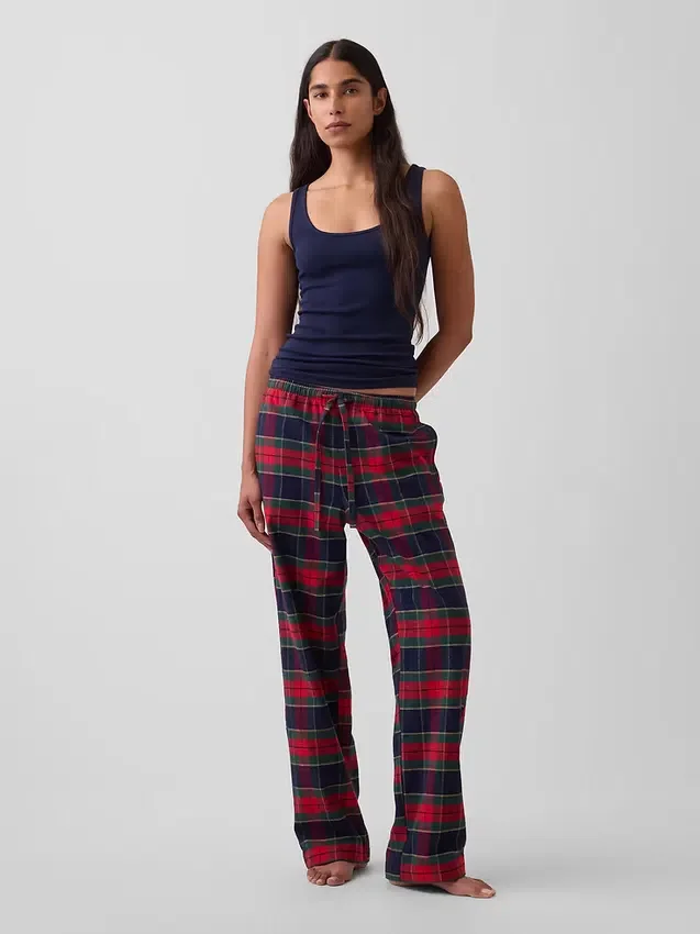 Pantalones de pijama de franela para adultos, de tacto muy suave