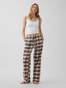 Pantalones de pijama de franela para adultos, de tacto muy suave