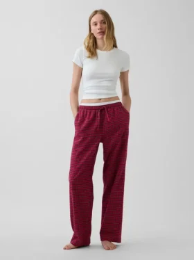 Pantalones de pijama de franela para adultos, de tacto muy suave