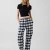 Pantalones de pijama de franela para adultos, de tacto muy suave