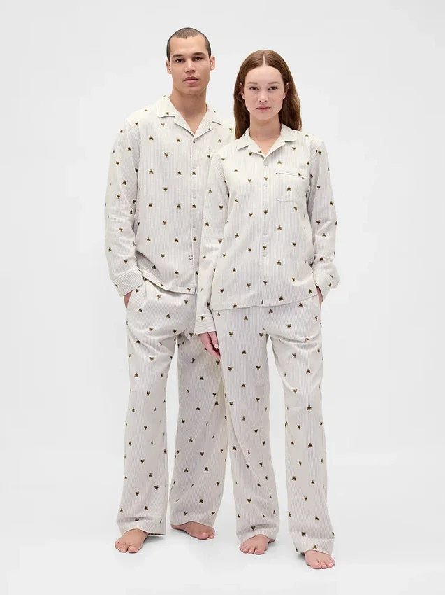 Pantalones de pijama de franela para adultos, de tacto muy suave