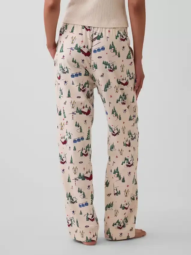 Pantalones de pijama de franela para adultos, de tacto muy suave