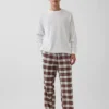 Pantalones de pijama de franela para adultos, de tacto muy suave