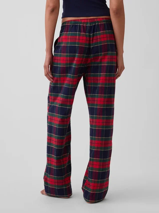 Pantalones de pijama de franela para adultos, de tacto muy suave