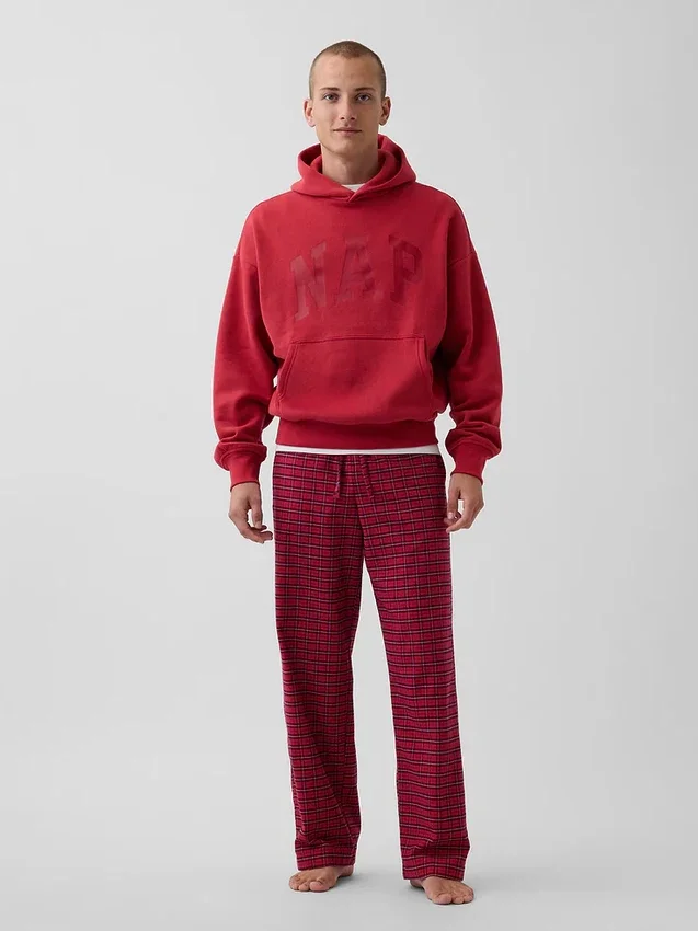 Pantalones de pijama de franela para adultos, de tacto muy suave